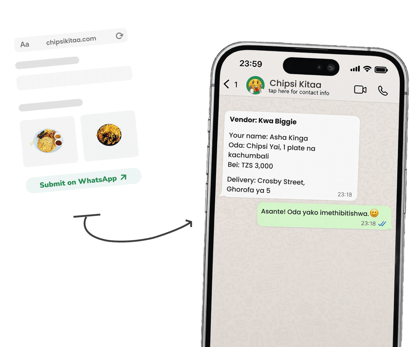 Order Chipsi on your phone